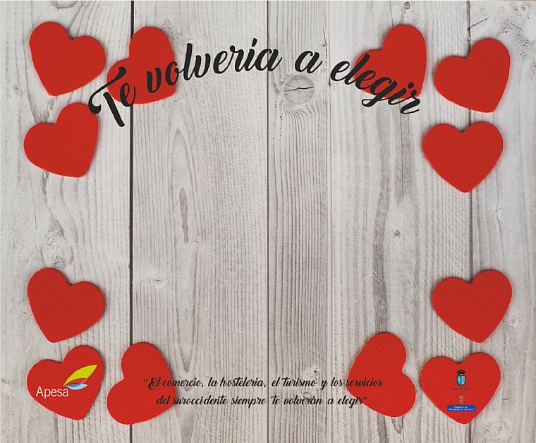 Cartel campaa San Valentn 2023