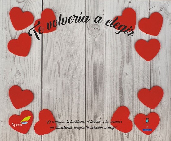Cartel campaa San Valentn 2023