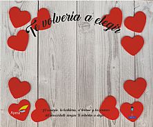 Cartel campaa San Valentn 2023