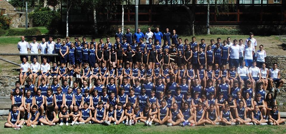 Foto de los participantes en el Campus de la edicin anterior, ao 2013