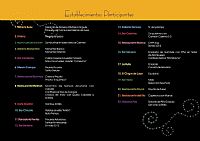 Listado establecimientos participantes en CANGAS DE PINCHOS.