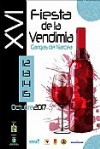 Cartel XVI Fiesta de la Vendimia 2017