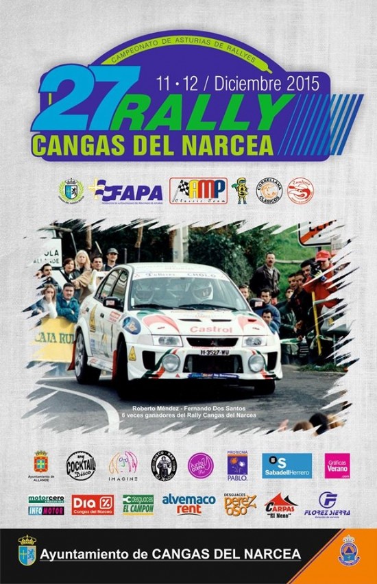 Cartel Rally Cangas del Narcea
