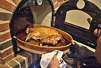 Asado en horno de le�a