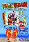 Cartel Fiesta Fin del Verano 2016