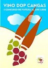 Cartel Concurso pintura aire libre Vino DOP Cangas