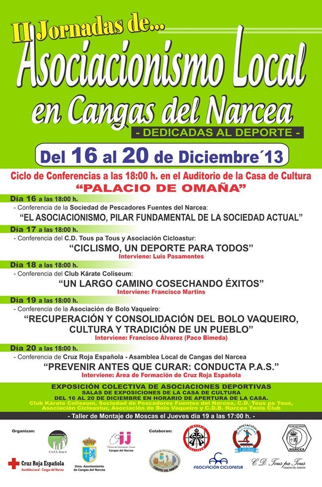 Cartel publicitario II Jornadas Asociacionismo Local