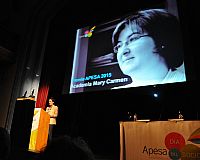 Momento de lectura y presentacin vdeo del premio APESA 2015