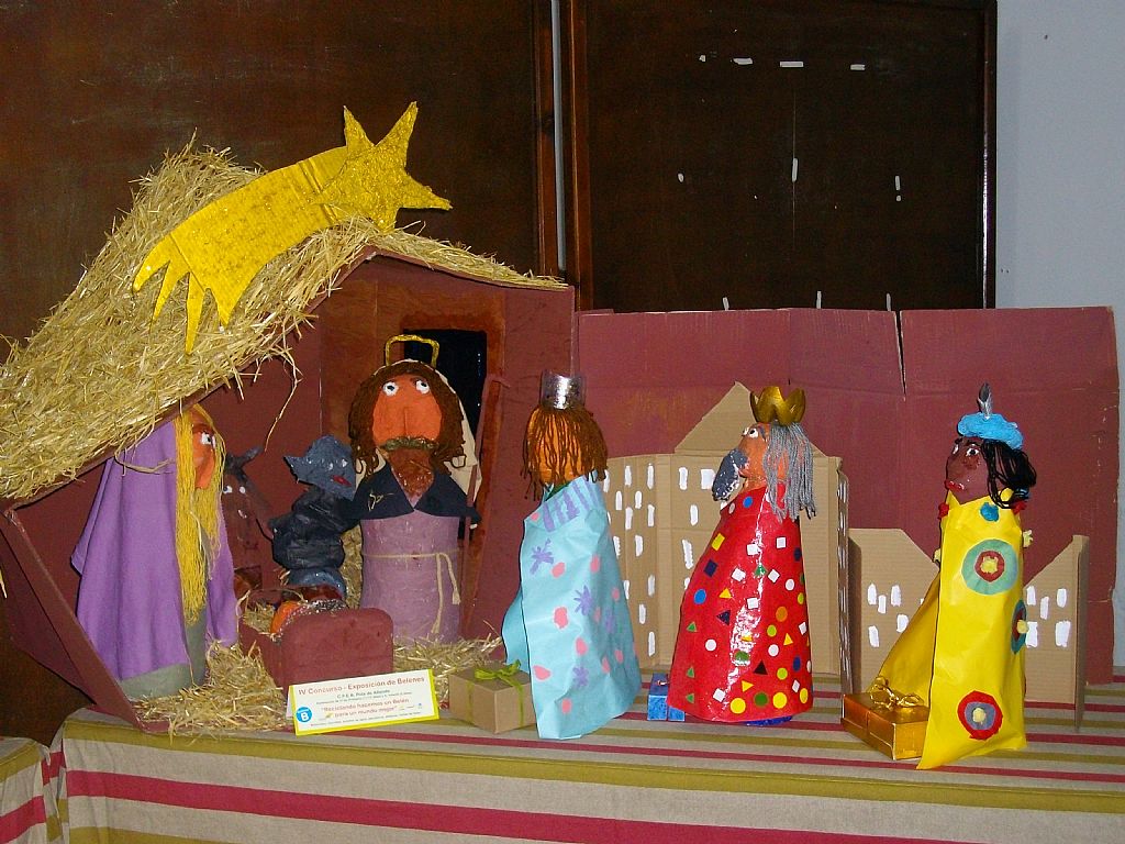 RECICLANDO HACEMOS UN BELN PARA UN MUNDO MEJOR DE LOS ALUMNOS/AS DE 6 DE PRIMARIA E INFANTIL DEL C.P.E.B. DE POLA DE ALLANDE (POLA DE ALLANDE - ALLANDE)