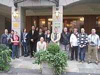 Todo el grupo en Miln