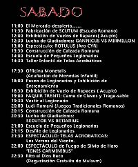 Mercado Romano_Actividades sbado 30 junio