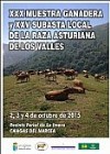 Cartel XXX Muestra ganadera