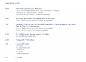 Programa de la Jornada