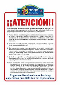Recomendaciones vecinos pueblos donde pasa el Rally