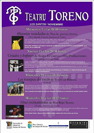 Cartel Teatro noviembre 2014