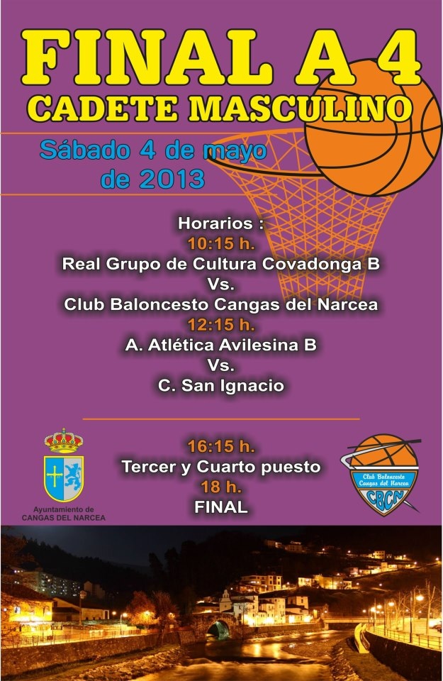 Cartel Final A 4 Cangas del Narcea