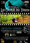 Cartel anunciador de la presentacin del documental `Los Colores del Viento`.