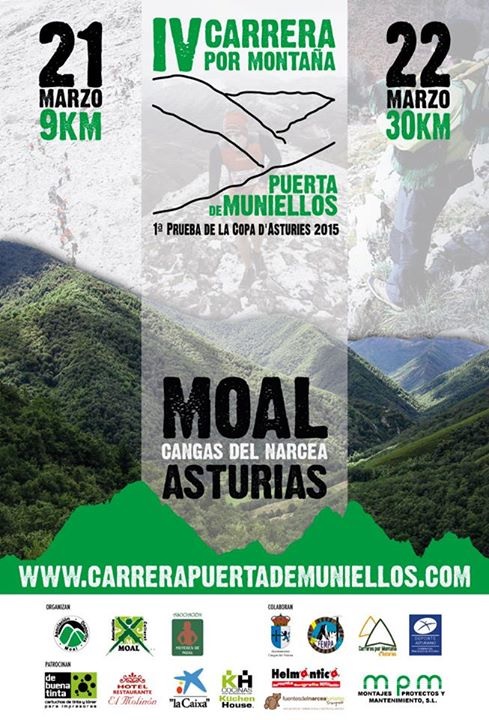 Cartel IV Carrera Puerta Muniellos 2015