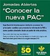 Cartel informativo jornada PAC