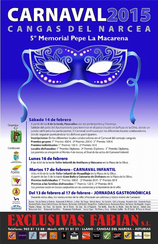 Cartel Carnaval 2015