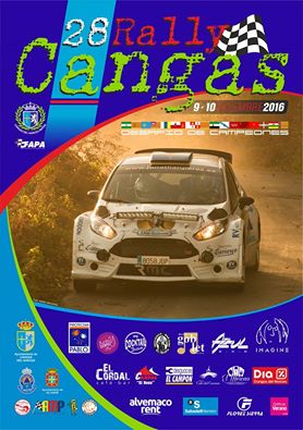 Cartel 28 Rally Cangas 2016