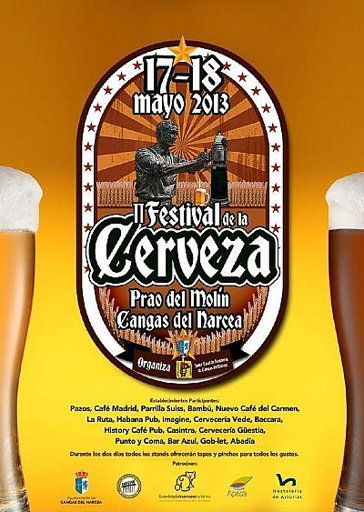 Cartel Fiesta de la Cerveza mayo 2013