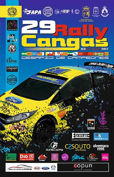 Cartel 29 Rally Cangas 2017