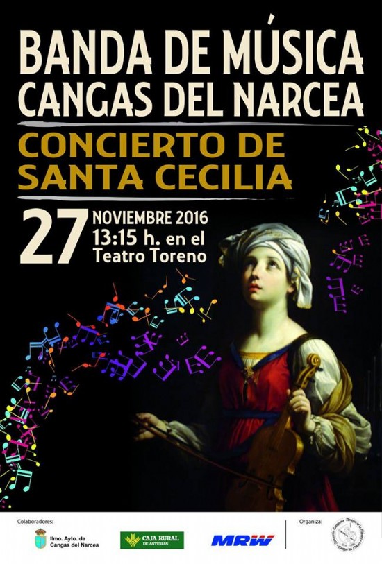 Cartel Concierto Santa Cecilia