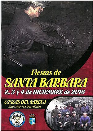 Cartel Fiestas Santa Brbara 2016