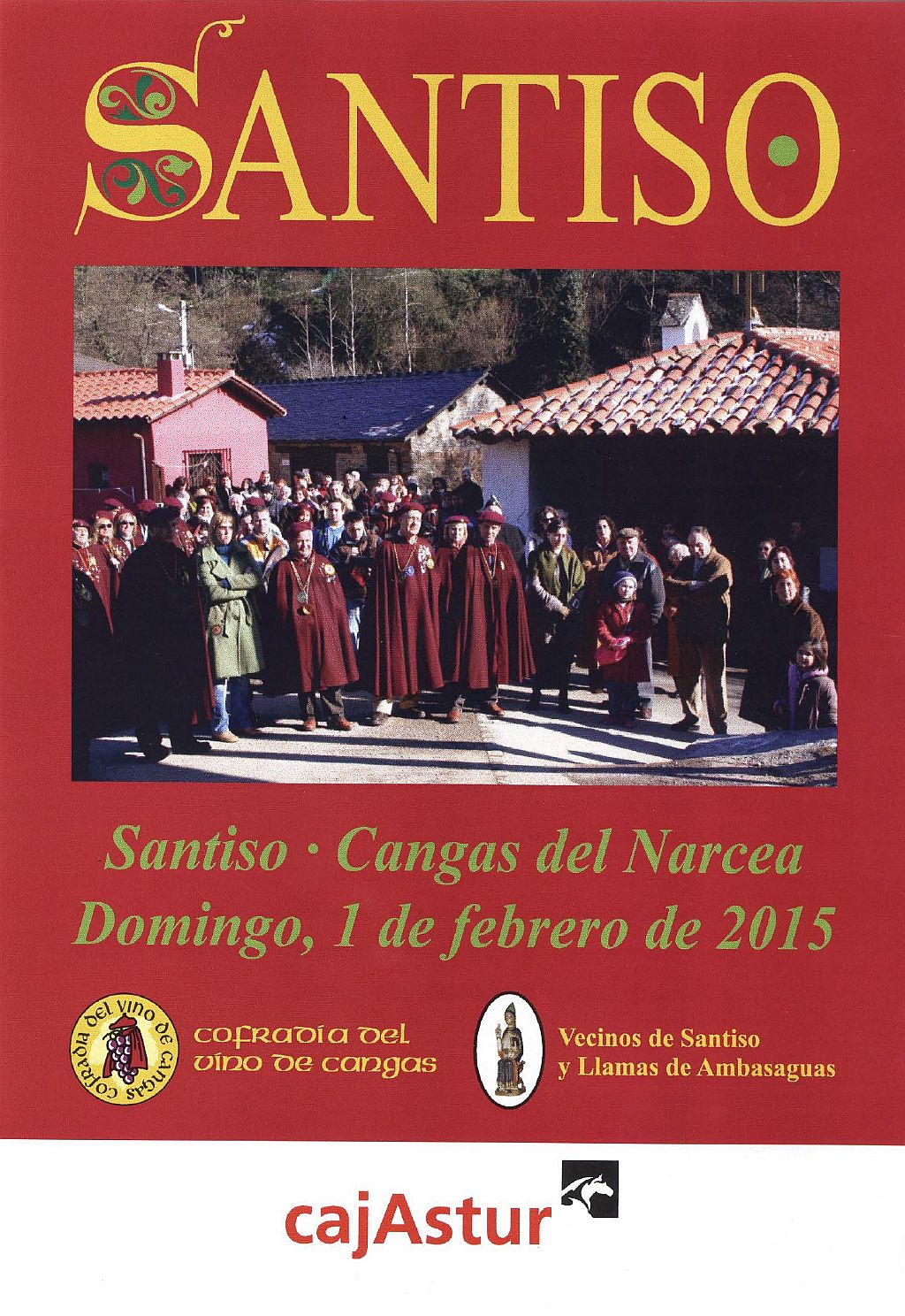 Cartel Fiesta Santiso 2015