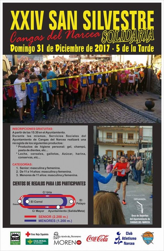 Cartel Carrera San Silvestre 2017