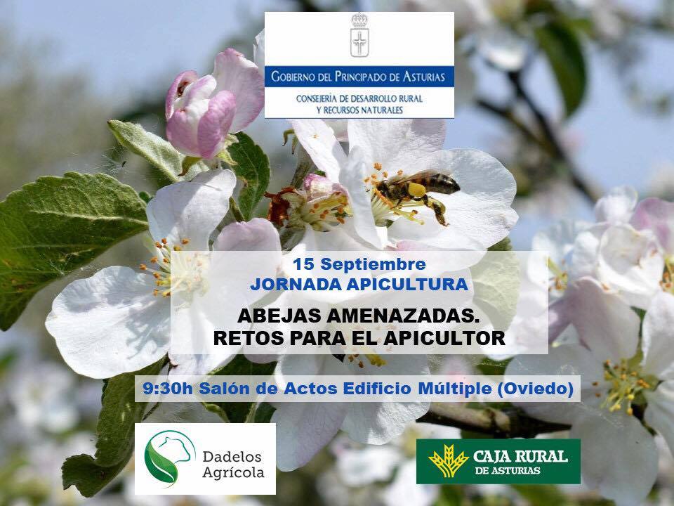 Cartel jornada apicultura 15 septiembre